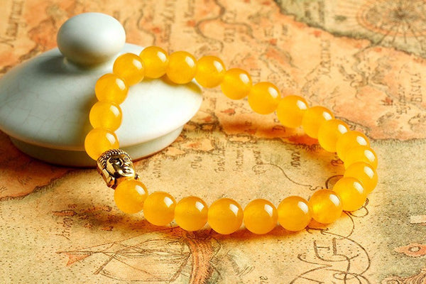 Buddha Bracelet - Gold Yellow