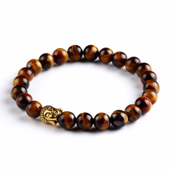 Buddha Bracelet - Gold Brown