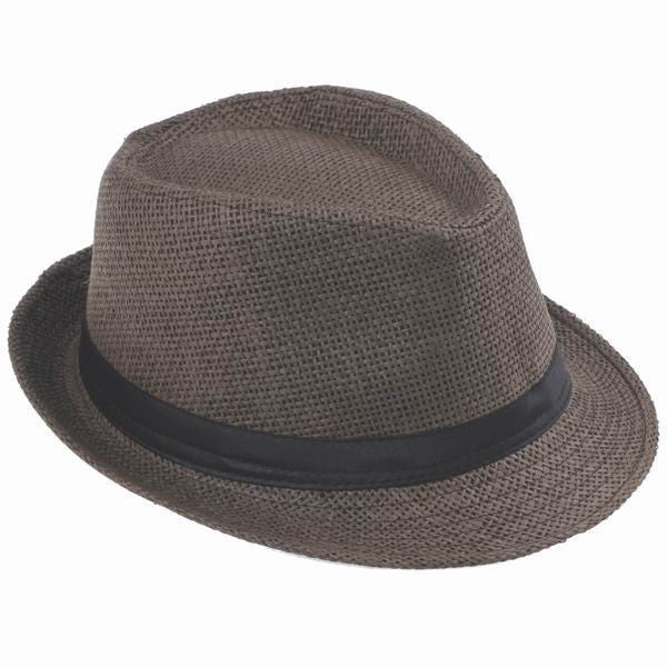 Beach Hat - Brown