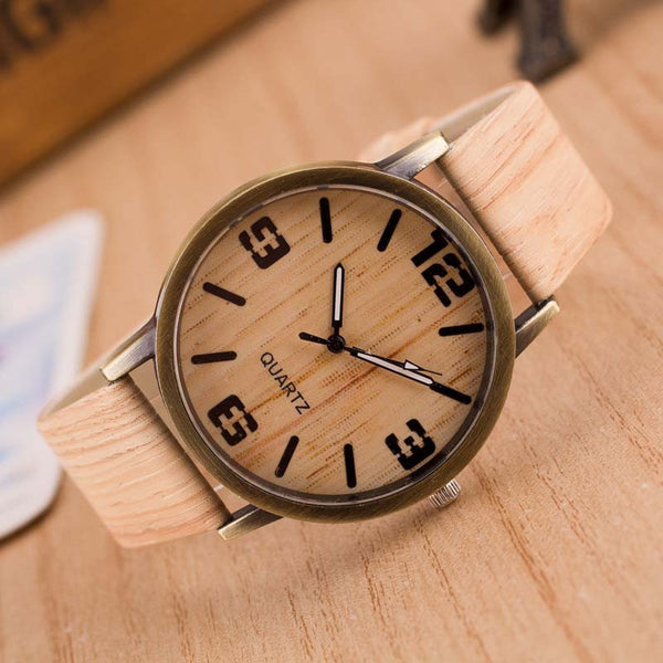 Wooden color watch 4