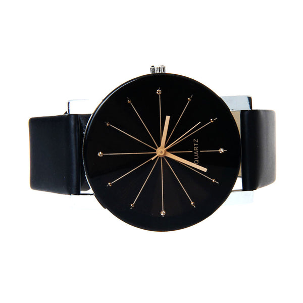 Women Fashion Luxury Watch black