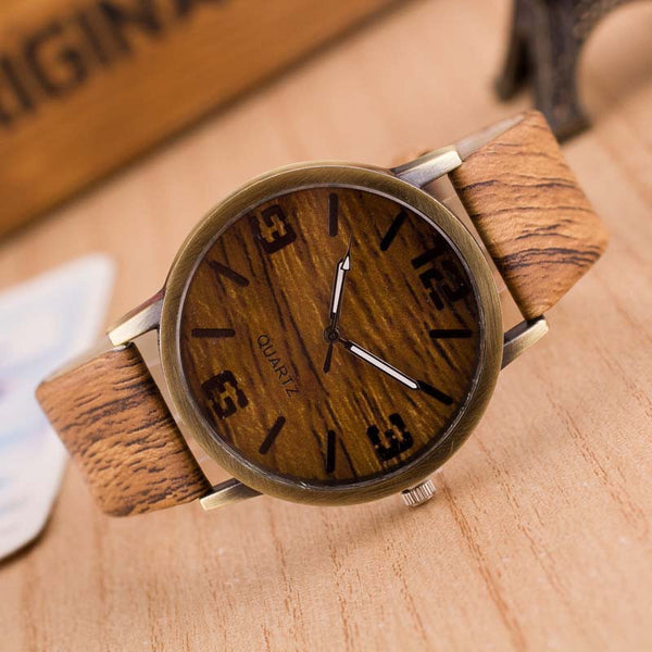 Wooden color watch 1